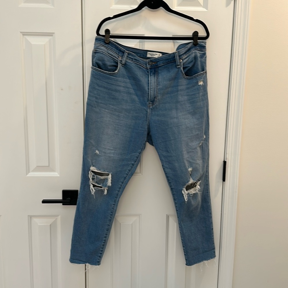 Abercrombie The Super Skinny High Rise